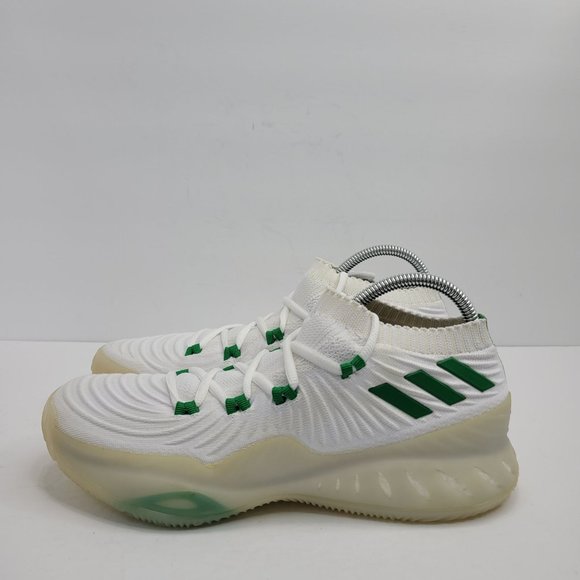 Sample Adidas SM Crazy Exp Low Christmas Mens Shoes White Green AQ0373 US Size 9 main image 9